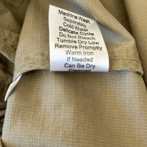 2 for $26 CAbi Khaki Ripstop Lightweight Military Utility Jacket Small - Picture 5 of 6